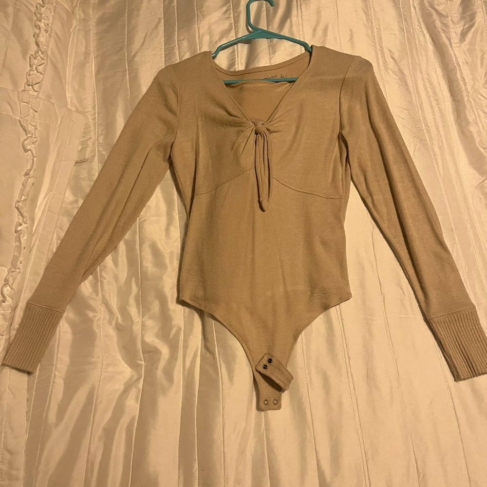 Soft knit bodysuit